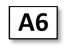 A6 105/148mm (0 Biegungen, einzelnes Nutzen)
